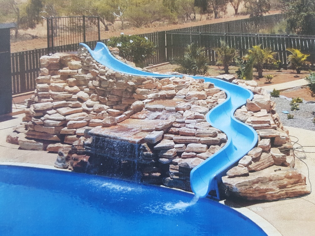 big pools with slides